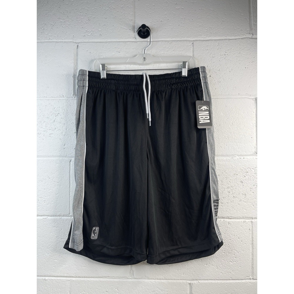Men's sport short Size XL NBA Black /Gray elastic waist Style NWT